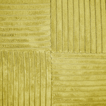 Dekokissen 2er Set MILLET Cord 30 x 50 cm Olivgrün Geometrisches Muster