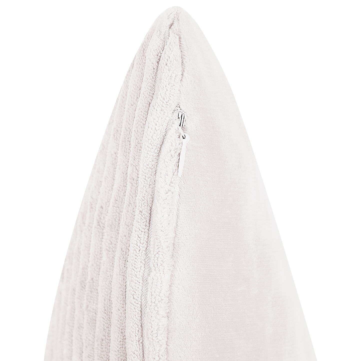 Dekokissen 2er Set MILLET Cord 30 x 50 cm Cremeweiss Geometrisches Muster