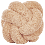 Dekokissen 2er Set MALNI Bouclé 19 x 19 cm Sandbeige Ohne Muster