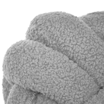 Dekokissen MALNI Bouclé 19 x 19 cm Grau Ohne Muster