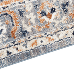Teppich mehrfarbig 80 x 150 cm orientalisches Muster Kurzflor MARALIK