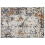 Teppich mehrfarbig 160 x 230 cm abstraktes Muster Kurzflor SHATIN