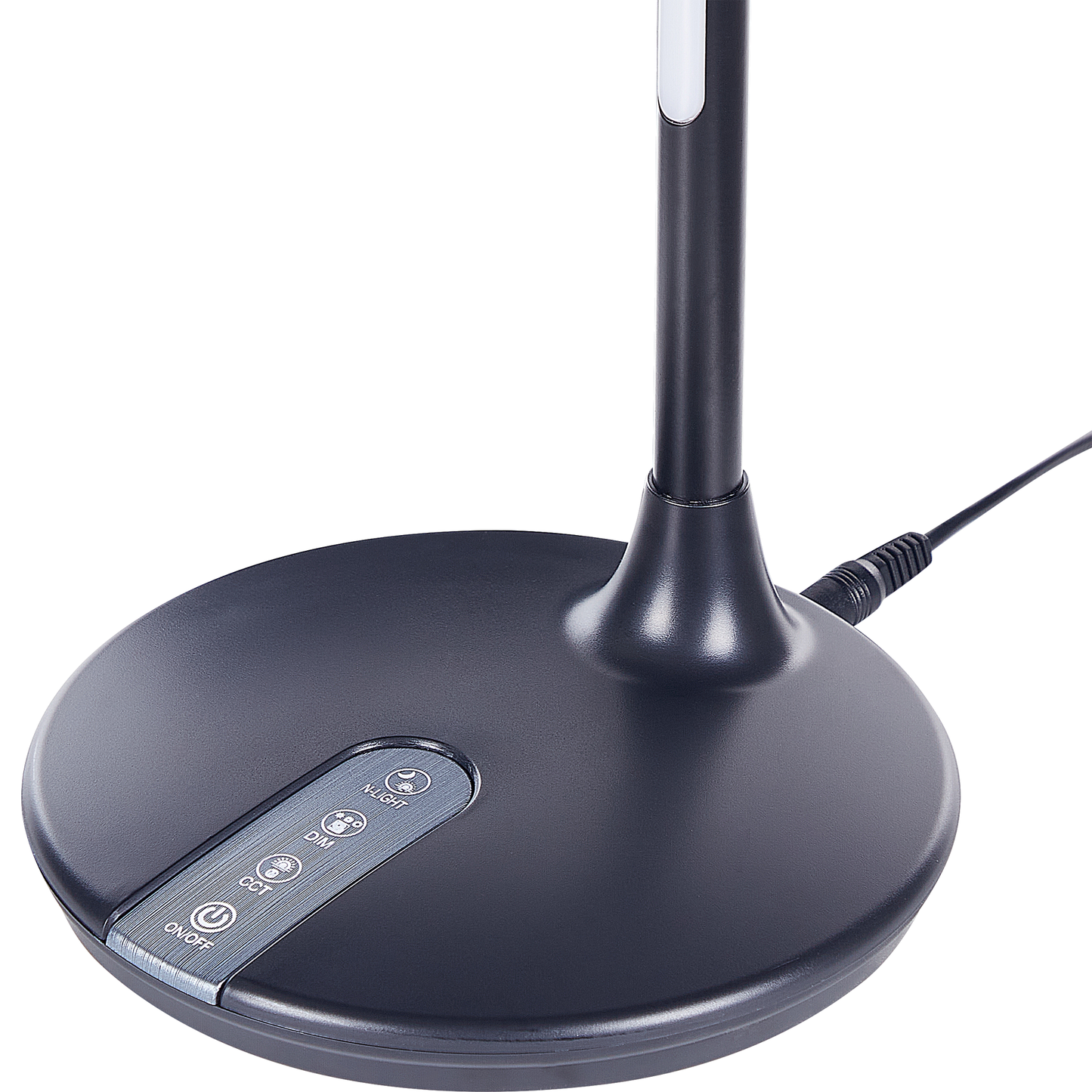 LED Schreibtischlampe DRACO mit Dimmer Metall Schwarz