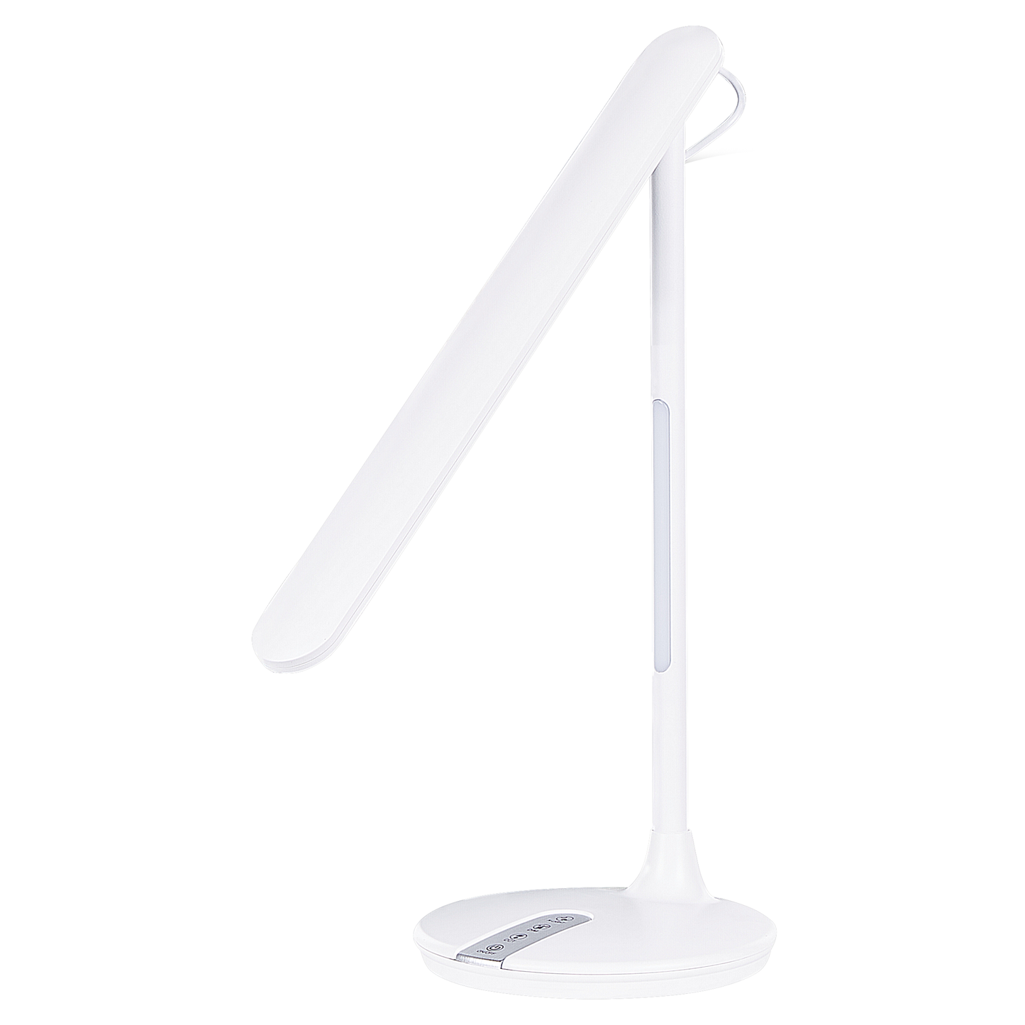 Schreibtischlampe LED Metall weiss 38 cm verstellbar DRACO