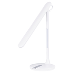 Schreibtischlampe LED Metall weiss 38 cm verstellbar DRACO