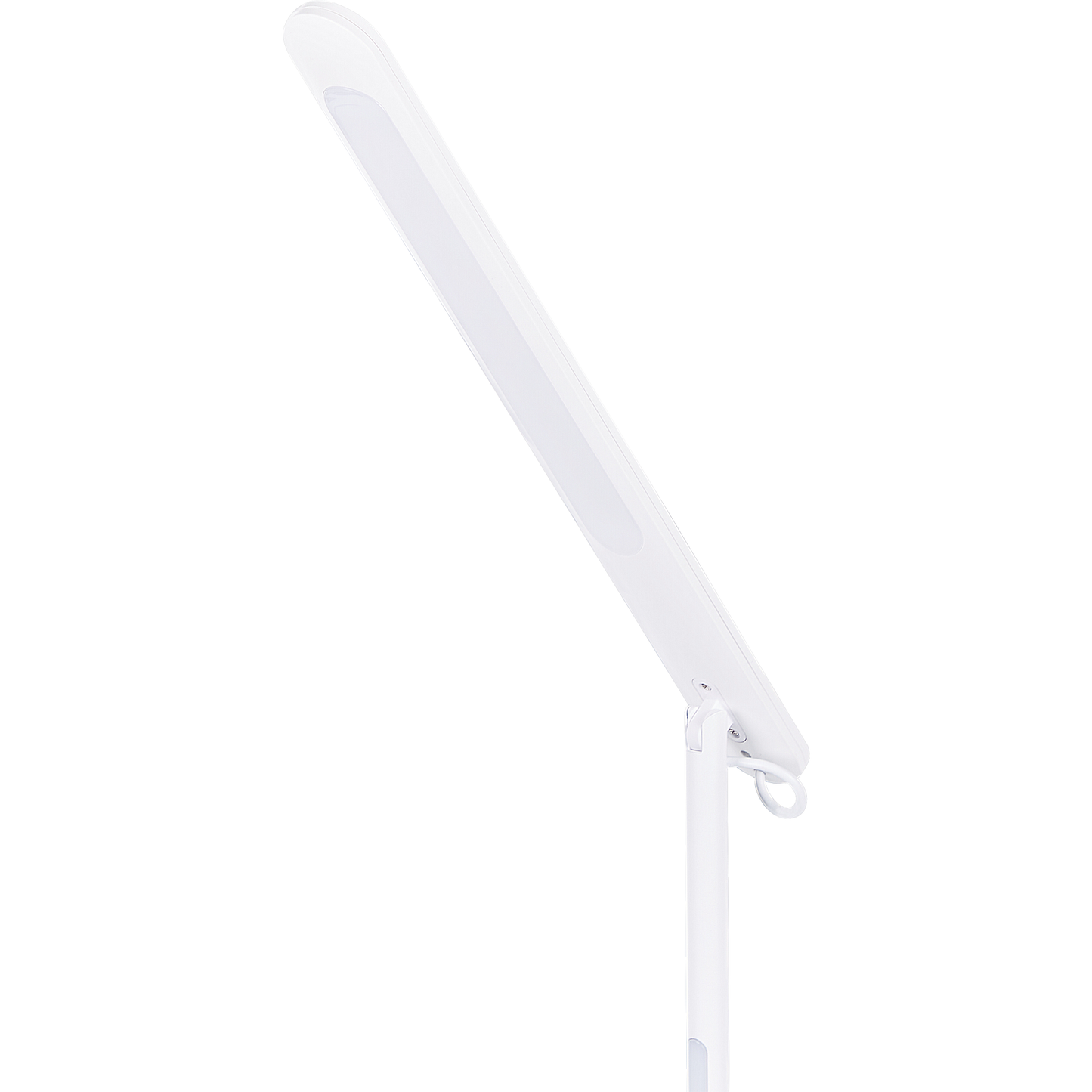 Schreibtischlampe LED Metall weiss 38 cm verstellbar DRACO