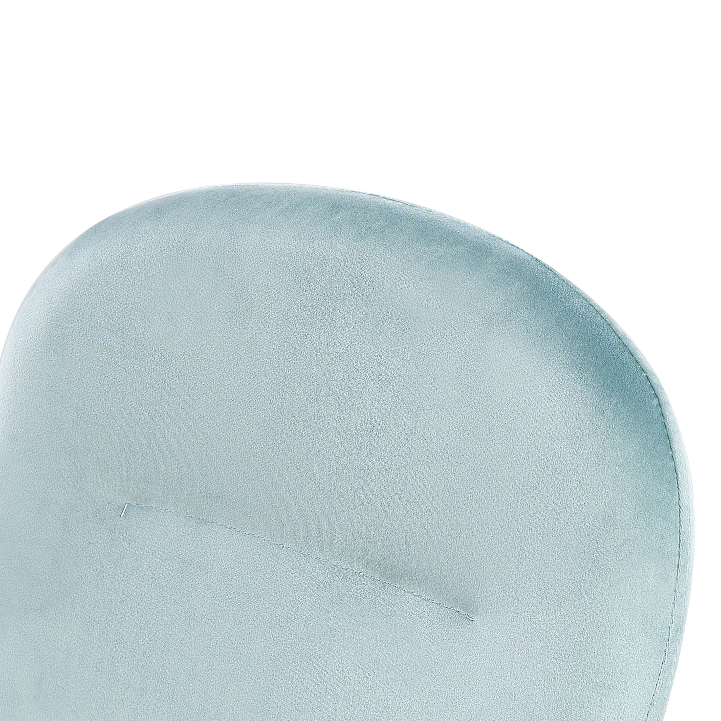 Bürostuhl drehbar PRIDDY Samtstoff Mintgrün