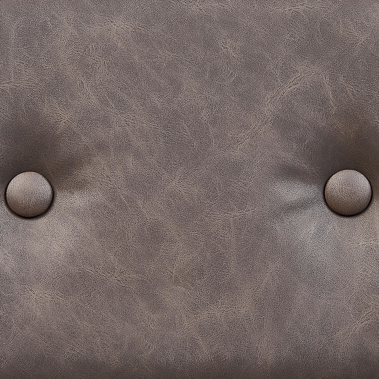 Bürostuhl drehbar ALGERITA Kunstleder Dunkelbraun