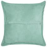 Dekokissen 2er Set ZINNIA Cord 43 x 43 cm Hellgrün Ohne Muster