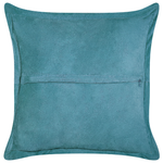 Dekokissen 2er Set ZINNIA Cord 43 x 43 cm Blaugrün Ohne Muster