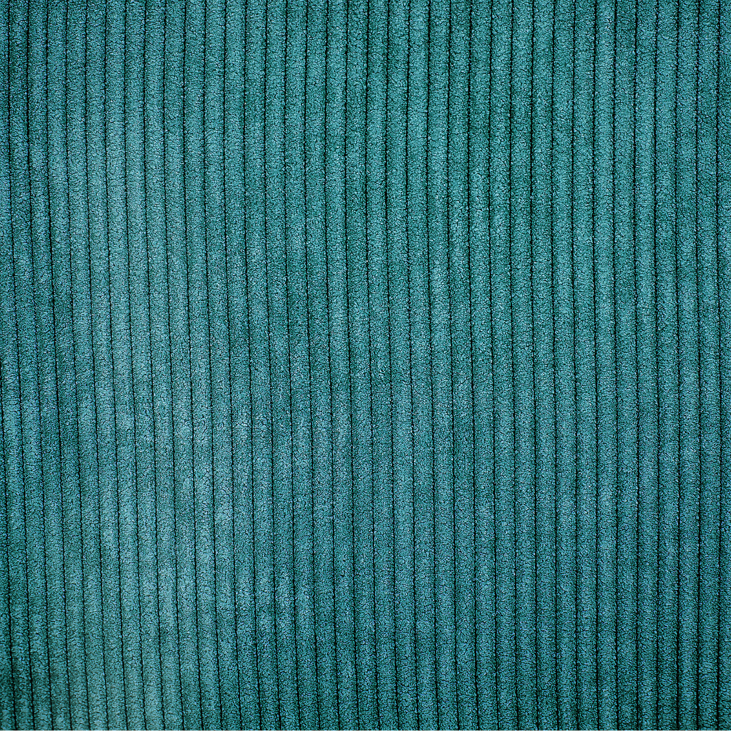 Dekokissen 2er Set ZINNIA Cord 43 x 43 cm Blaugrün Ohne Muster