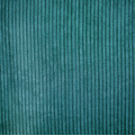 Dekokissen 2er Set ZINNIA Cord 43 x 43 cm Blaugrün Ohne Muster