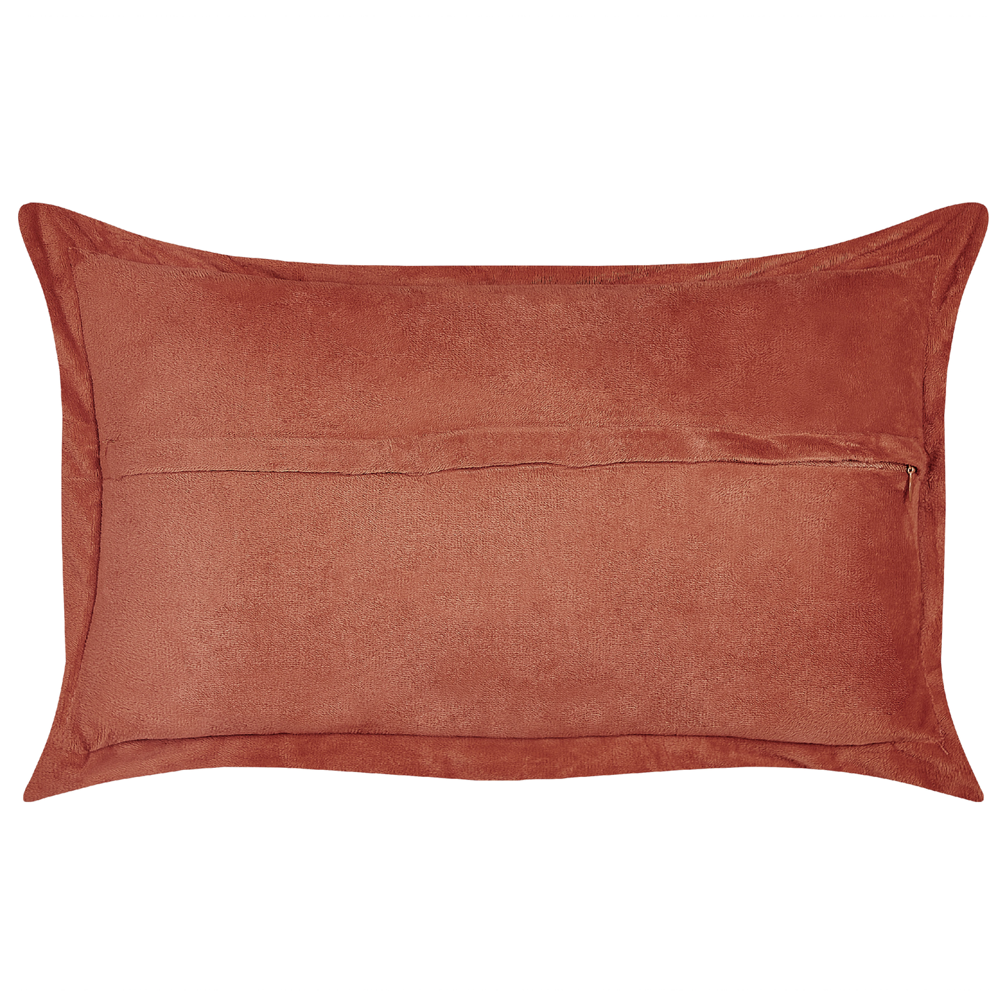 Dekokissen 2er Set ZINNIA Cord 47 x 27 cm Goldbraun Ohne Muster