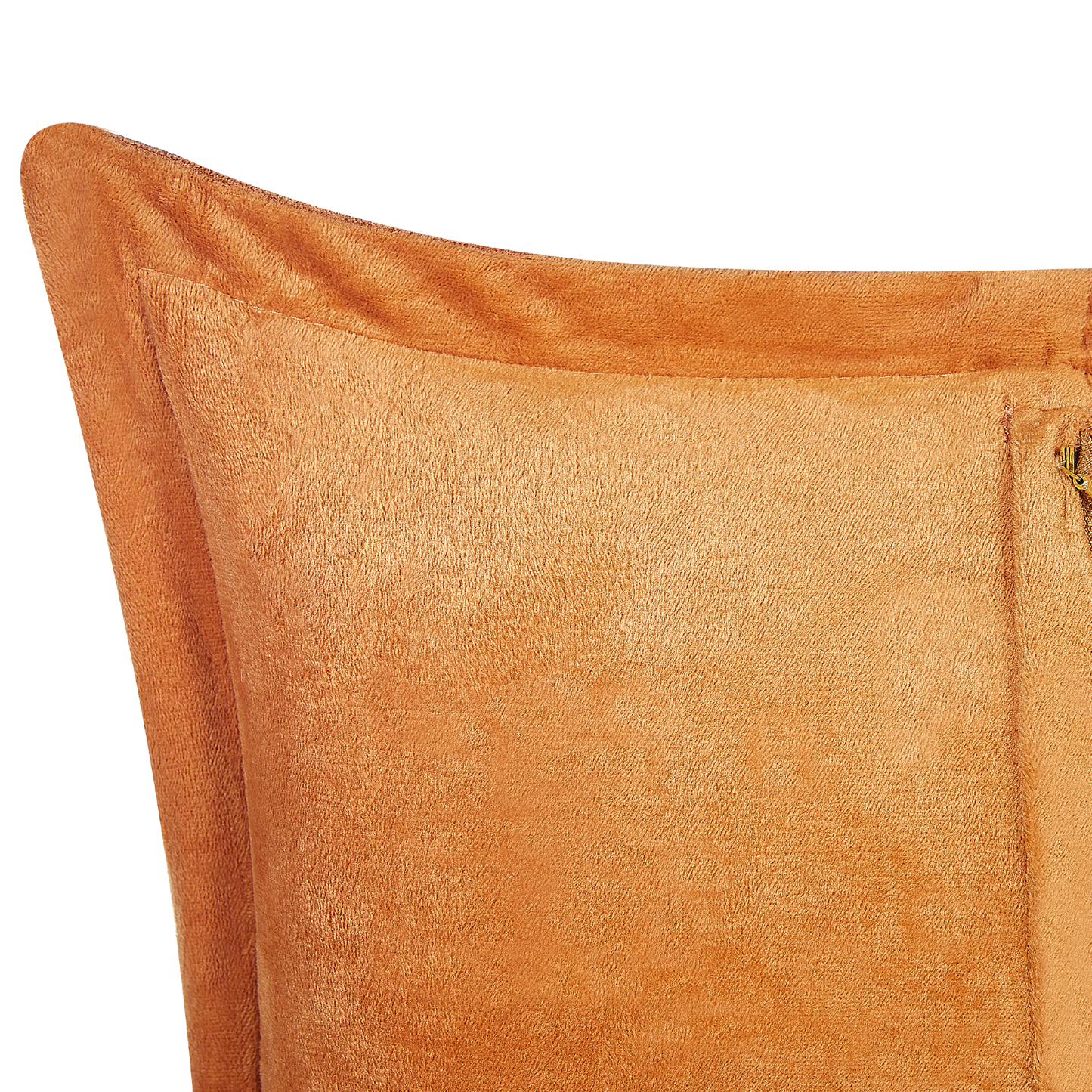 Dekokissen 2er Set ZINNIA Cord 47 x 27 cm Orange Ohne Muster