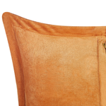 Dekokissen 2er Set ZINNIA Cord 47 x 27 cm Orange Ohne Muster