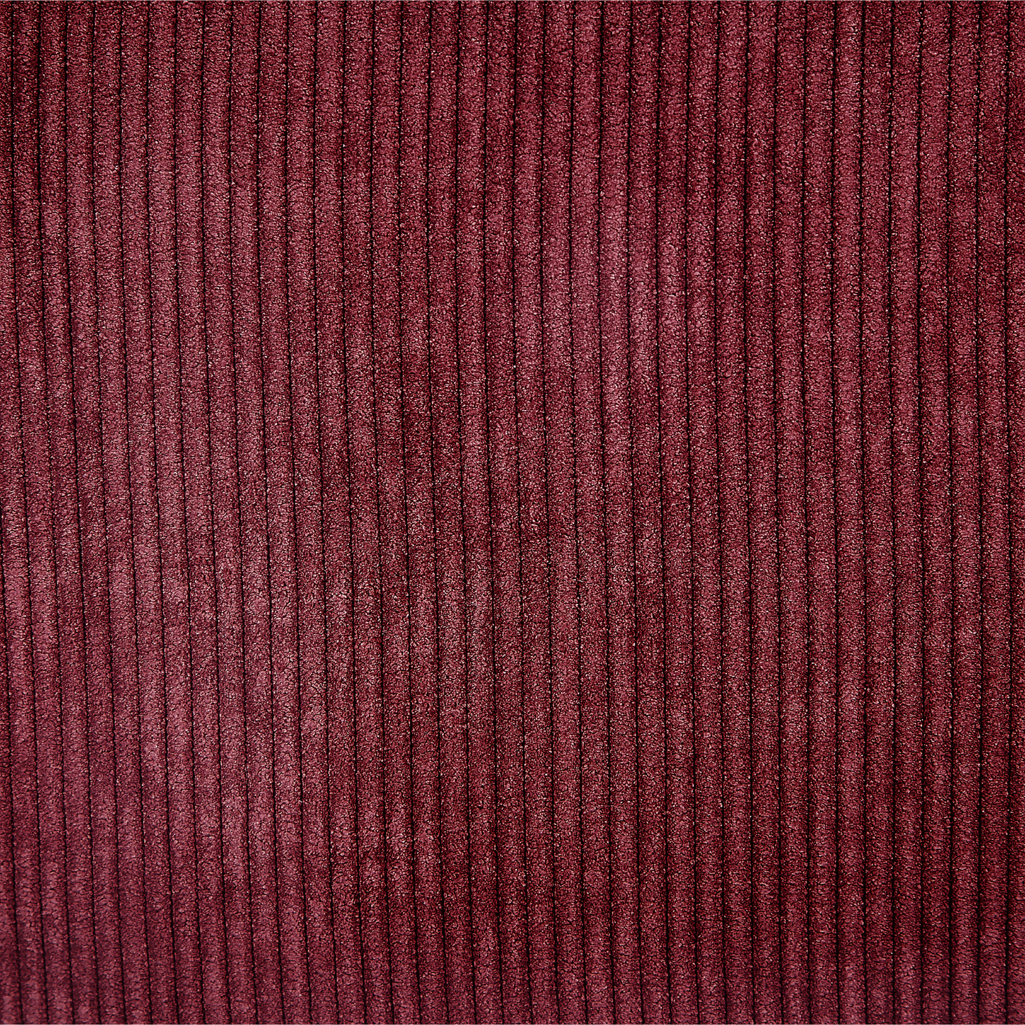 Dekokissen 2er Set ZINNIA Cord 47 x 27 cm Burgunderrot Ohne Muster