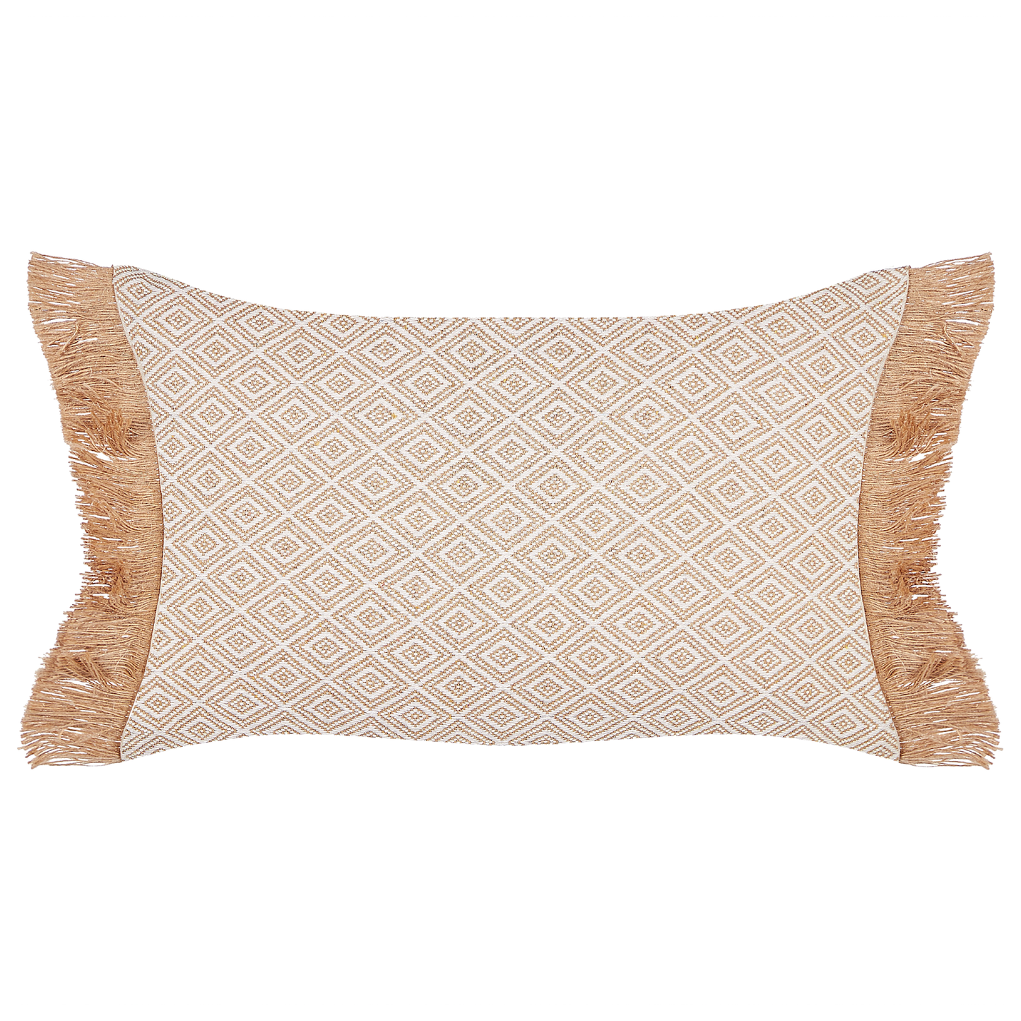 Dekokissen 2er Set BOATH 30 x 50 cm Beige Ohne Muster