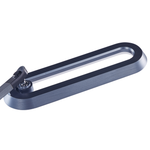 LED Stehlampe AQUARIUS mit Dimmer Metall Dunkelgrau