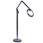 LED Stehlampe CARINA mit Dimmer Metall Dunkelgrau