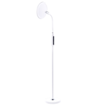 LED Stehlampe CASSIOPEIA mit Dimmer Metall Weiss