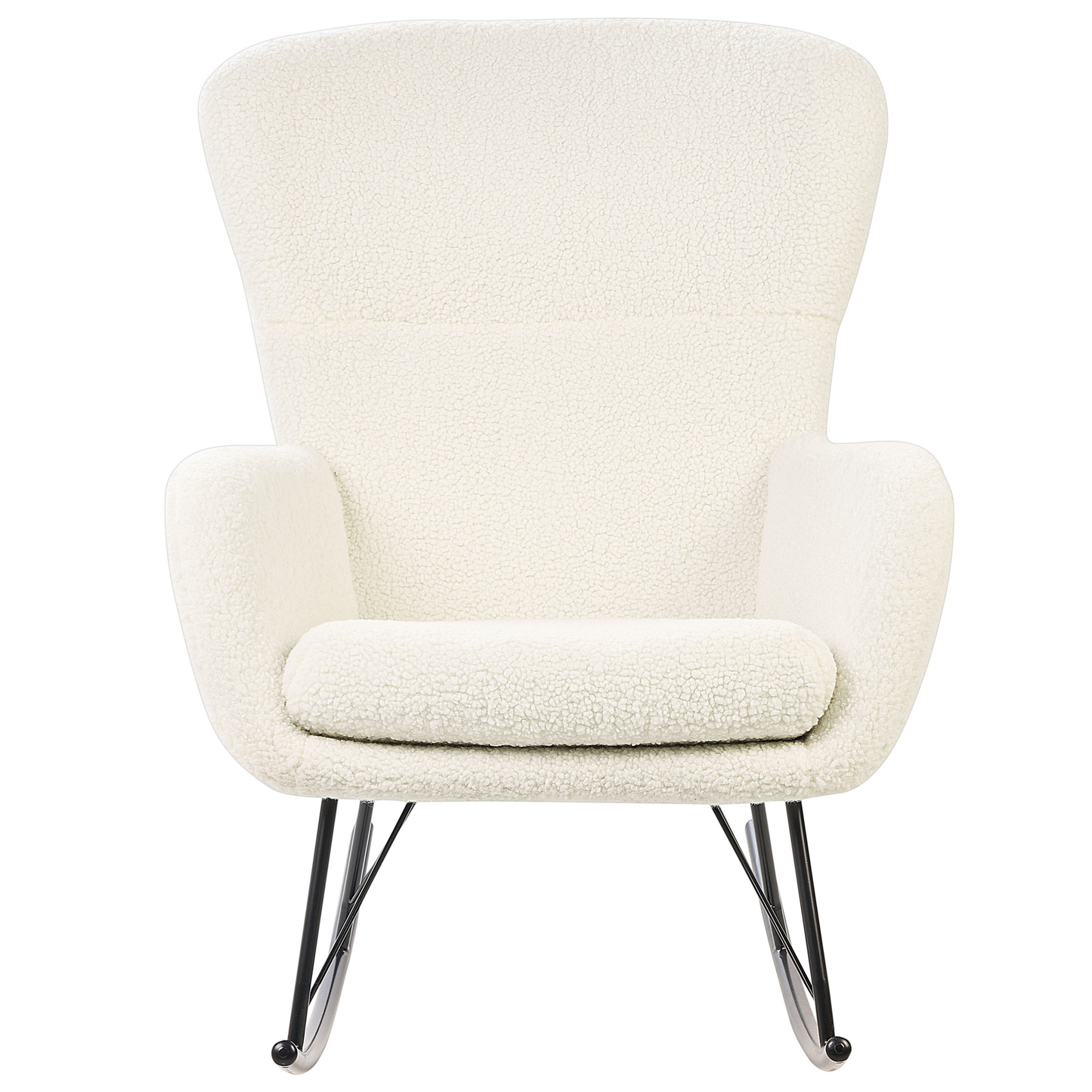Schaukelsessel ANASET Bouclé Creme