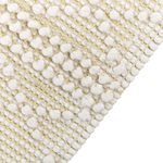 Teppich Wolle beige 160 x 230 cm geometrisches Muster MAVIKENT