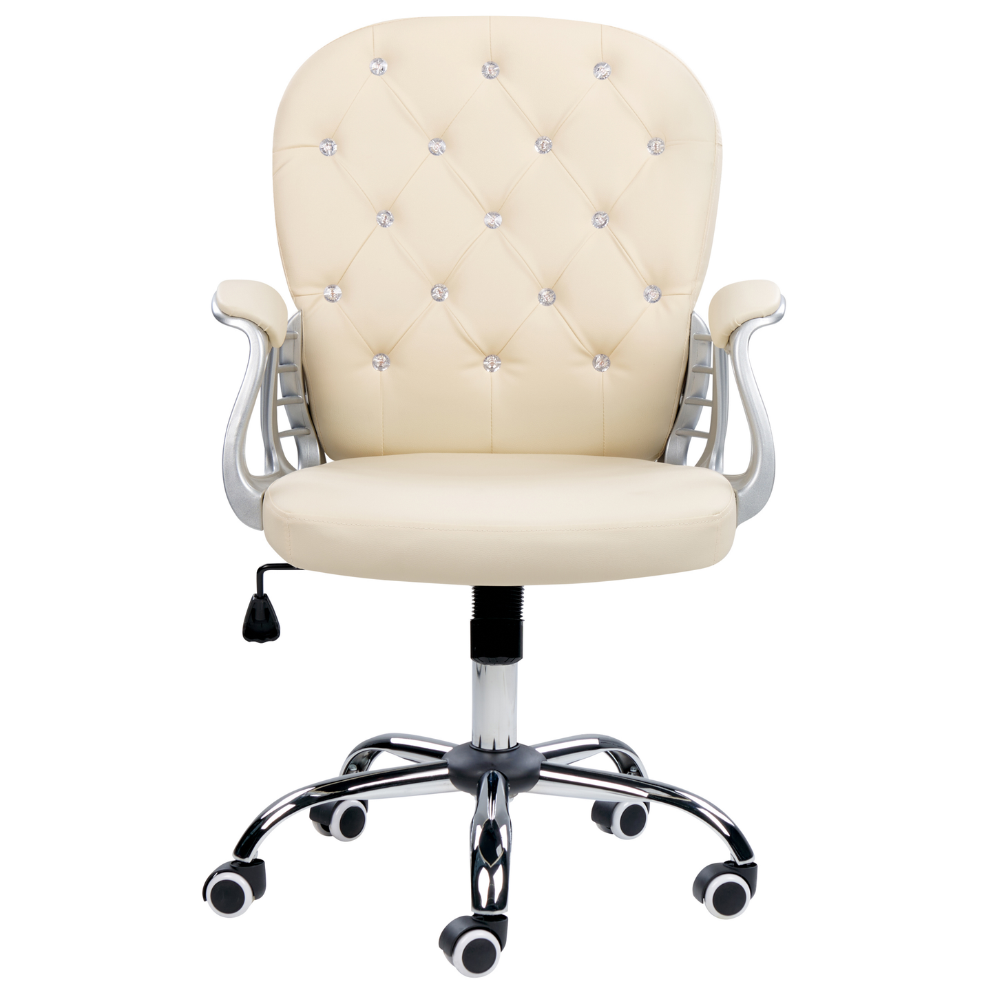 Bürostuhl Kunstleder Beige PRINCESS