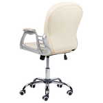 Bürostuhl Kunstleder Beige PRINCESS
