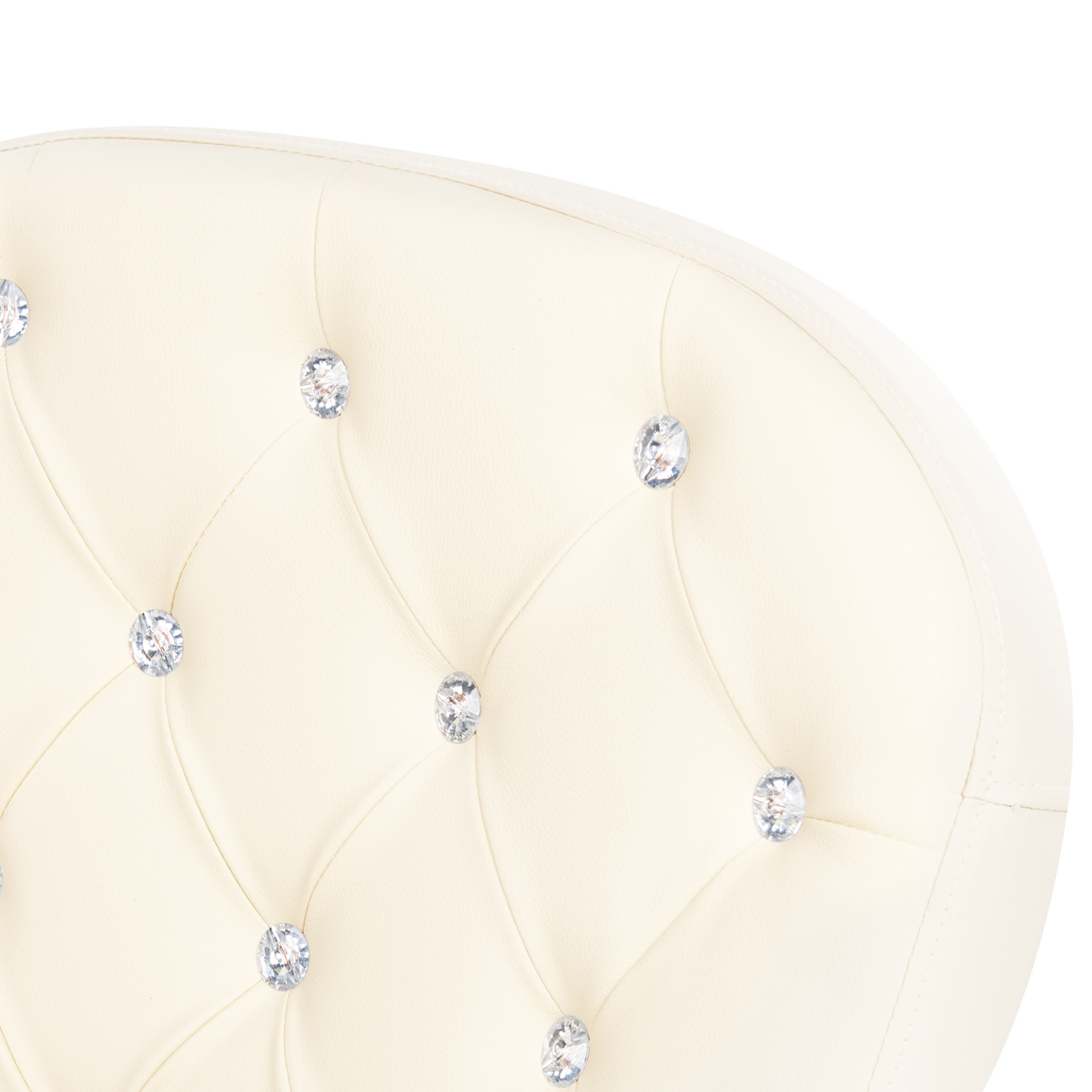 Bürostuhl Kunstleder Beige PRINCESS