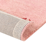 Gabbeh Teppich Wolle rosa 80 x 150 cm Tiermuster Hochflor YULAFI