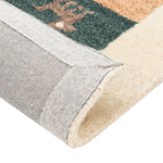 Gabbeh Teppich Wolle mehrfarbig 140 x 200 cm Hochflor SARILAR