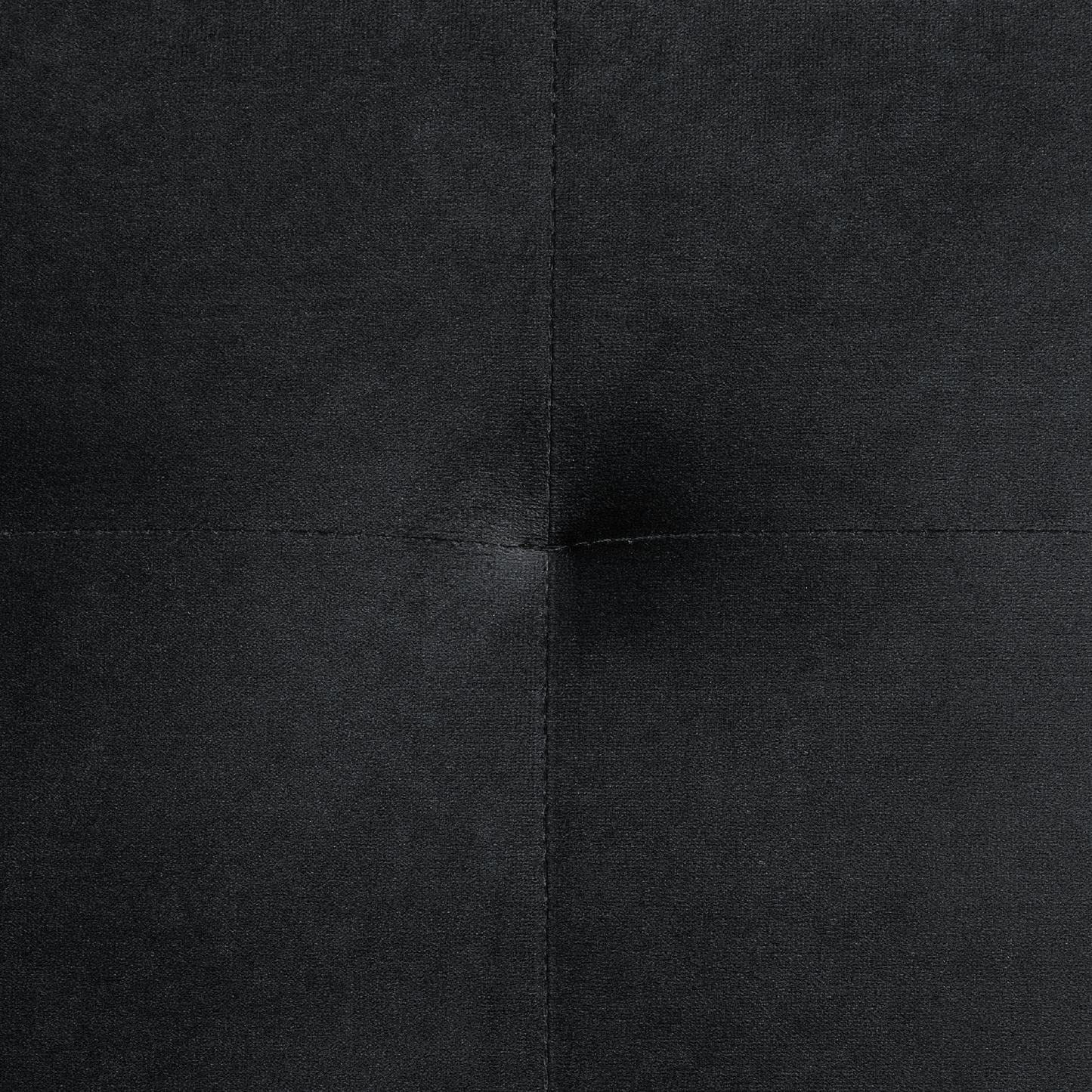 Sessel ABERDEEN Samtstoff Schwarz