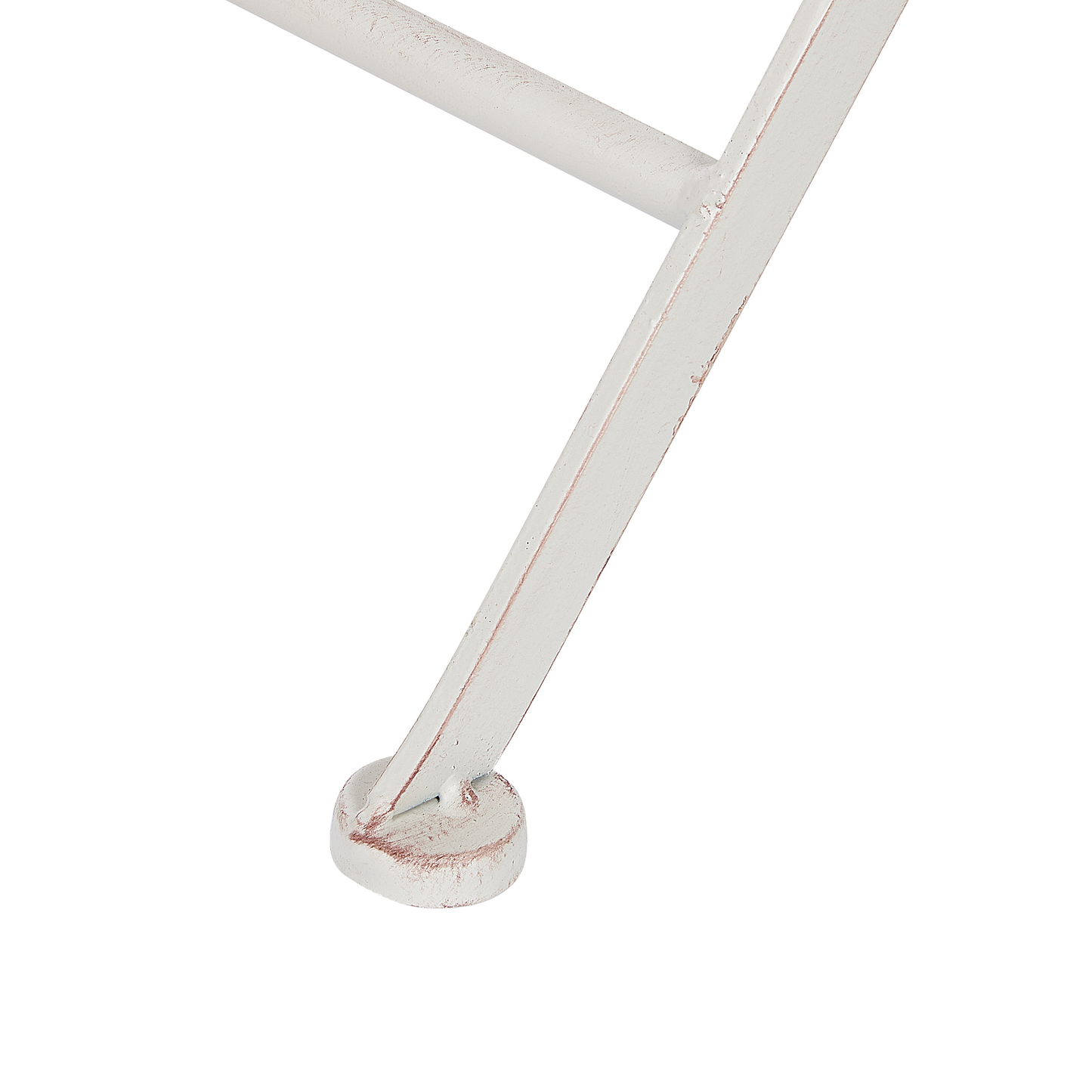 Outdoor Bistrotisch STIFFE 70 cm 70 cm Metall Weiss