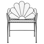 Gartenstuhl LIGURIA Metall Schwarz
