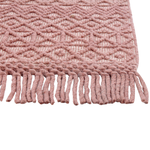 Teppich Wolle rosa 160 x 230 cm Kurzflor ALUCRA