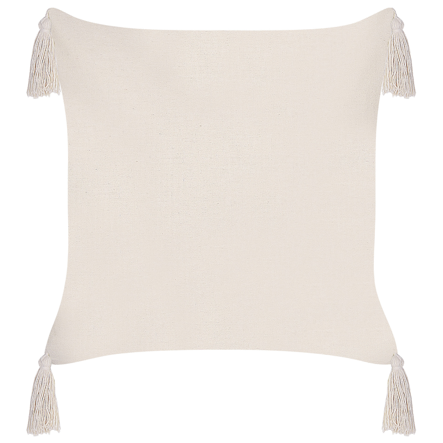 Dekokissen 2er Set HAKONE 42 x 42 cm Taupe Geometrisches Muster