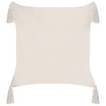 Dekokissen 2er Set HAKONE 42 x 42 cm Taupe Geometrisches Muster