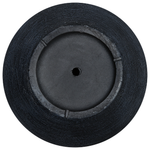 Blumenkübel ZAKROS Keramik 50 cm Schwarz