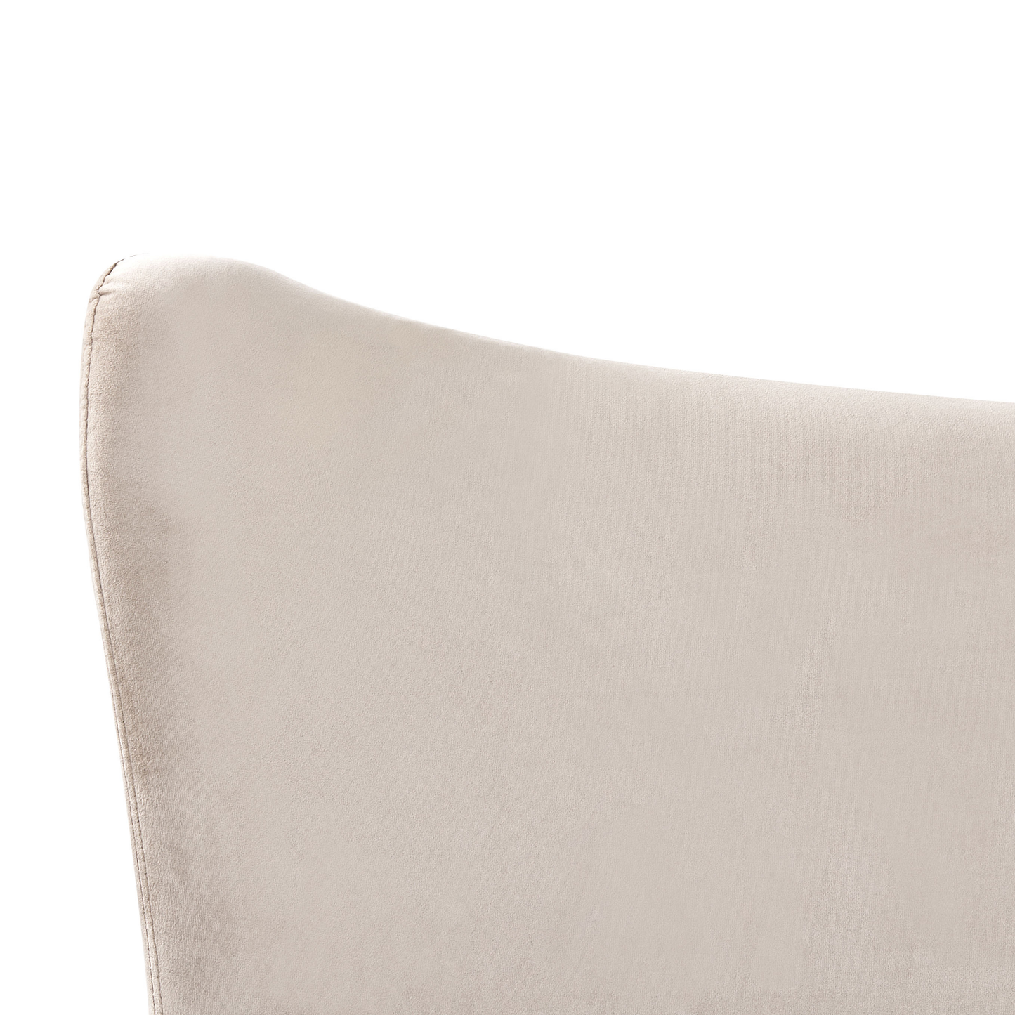 Bett mit Lattenrost Samtstoff CHALEIX 160 x 200 cm Taupe