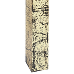 Beistelltisch gold / schwarz quadratisch 40 x 40 cm PALASI