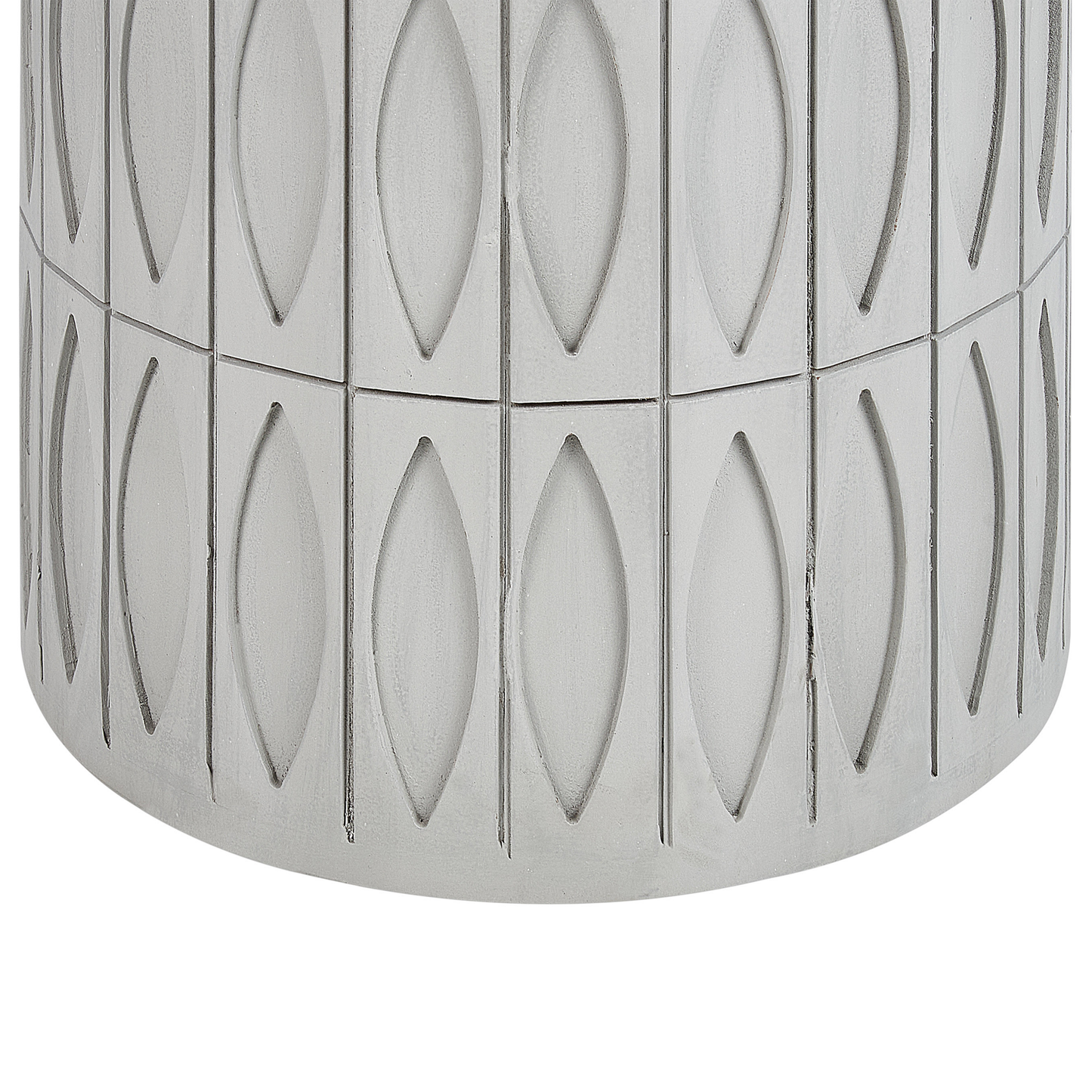 Beistelltisch hellgrau rund ø 45 cm DEARA