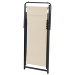 Gartenliege Metall Beige LOCRI II