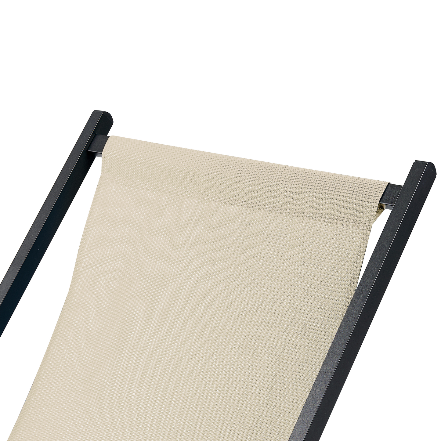 Gartenliege Metall Beige LOCRI II