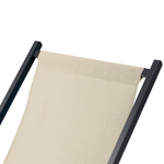 Gartenliege Metall Beige LOCRI II