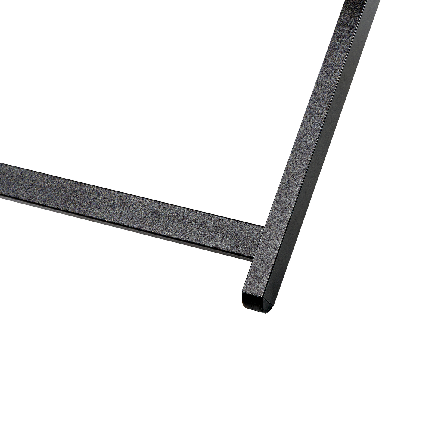 Liegestuhl Aluminium schwarz Textilbespannung blau LOCRI II