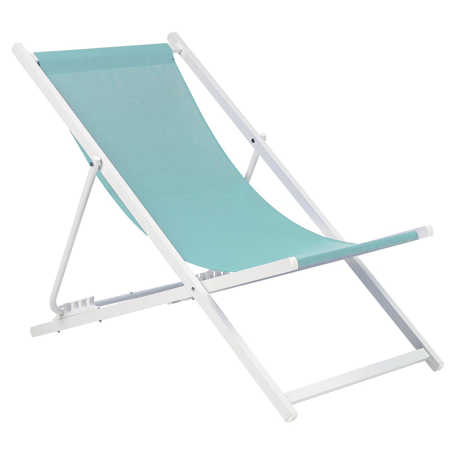 Gartenliege Metall Türkis LOCRI II