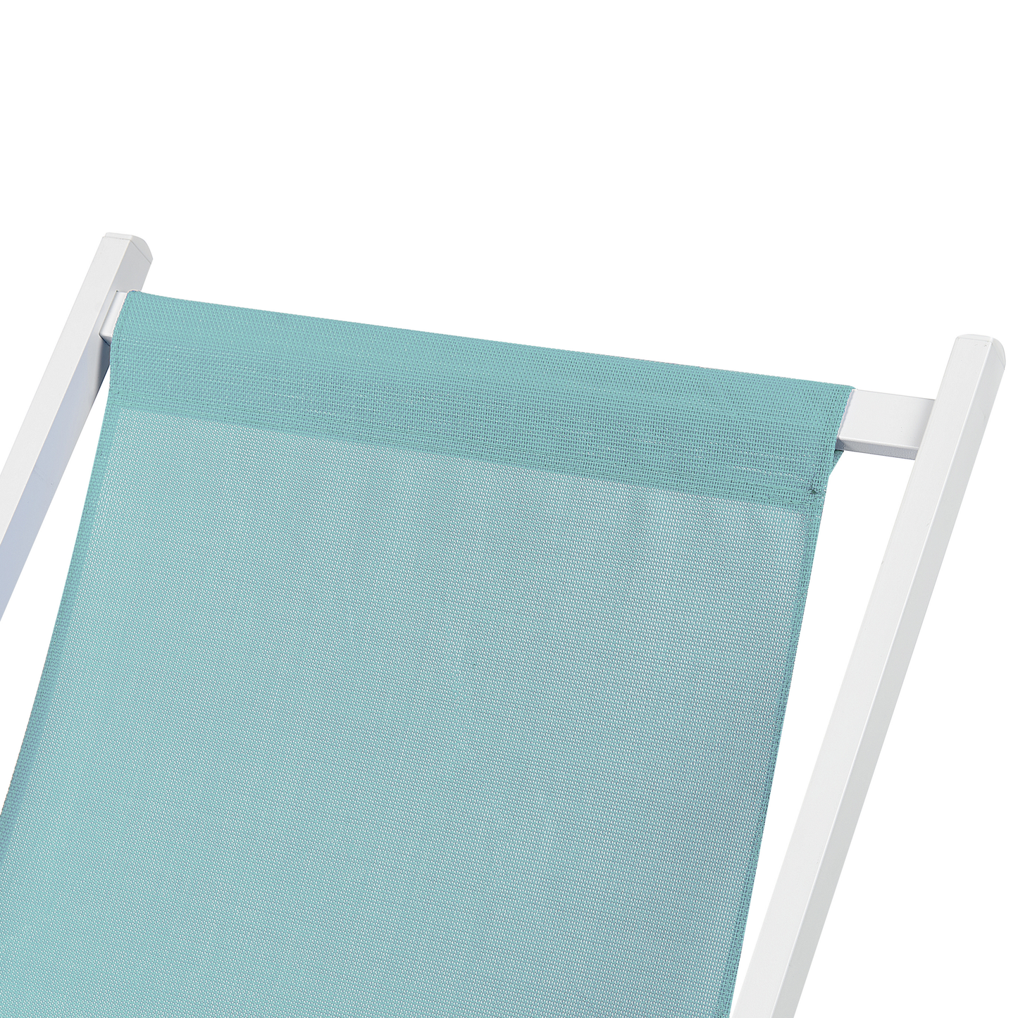 Gartenliege Metall Türkis LOCRI II