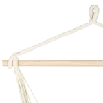 Hängesessel VARENA Baumwolle Beige