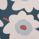 Dekokissen 2er Set SESBANIA 45 x 45 cm Bunt Blumenmuster