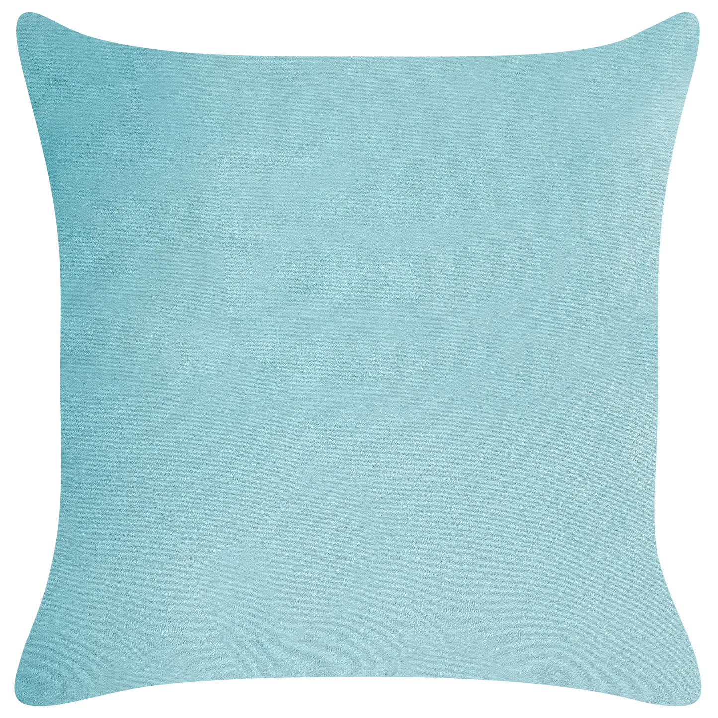 Dekokissen 2er Set ALLIUM Samtstoff 45 x 45 cm Blau Streifenmuster